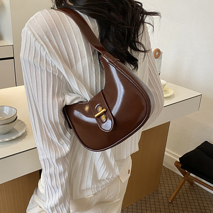 Damen praktische Hobo-Tasche mit markanter Schnalle Nord Taschen
