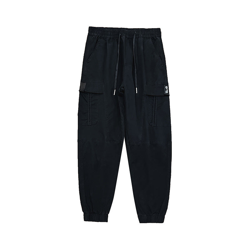 Herren Cargohose im urbanen Utility‑Stil mit elastischem Bund und Bündchen Nord Taschen