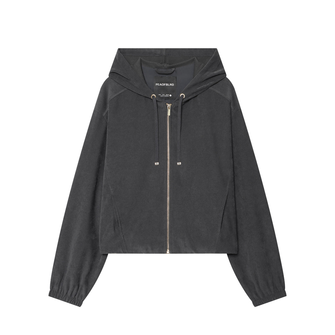 Damen Weite Cordhose mit hohem Elastikbund Tunnelzug und geradem Bein Nord Taschen