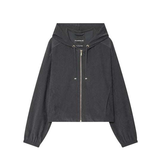 Damen Weite Cordhose mit hohem Elastikbund Tunnelzug und geradem Bein Nord Taschen