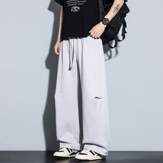 Damen Weite Lagen-Loungehose mit Cargo-Details & elastischem Tunnelzug Nord Taschen