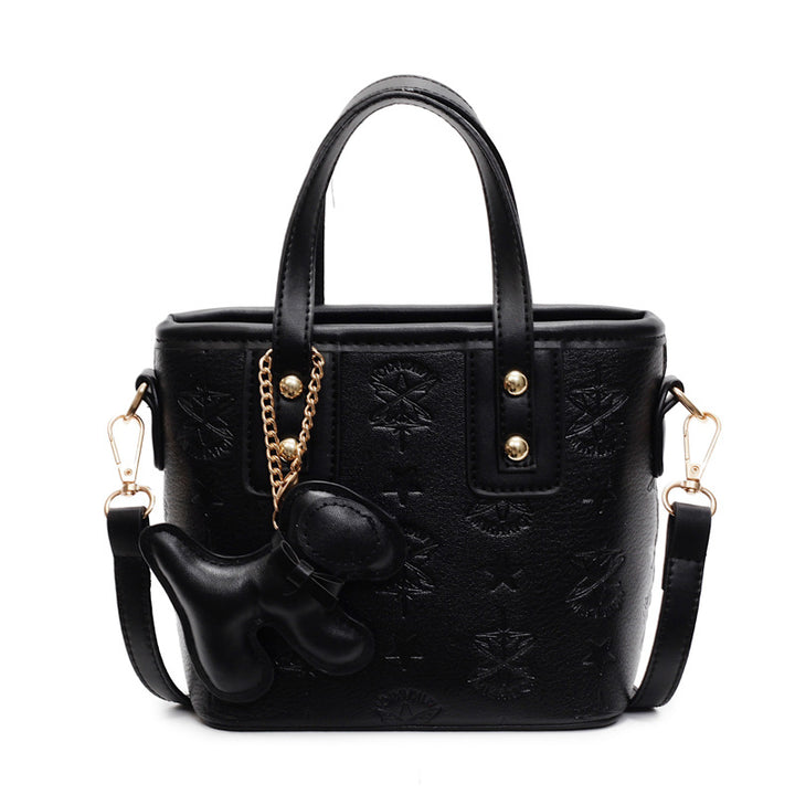 Damen Mini-Handtasche mit verspieltem Anhänger | Nord Taschen