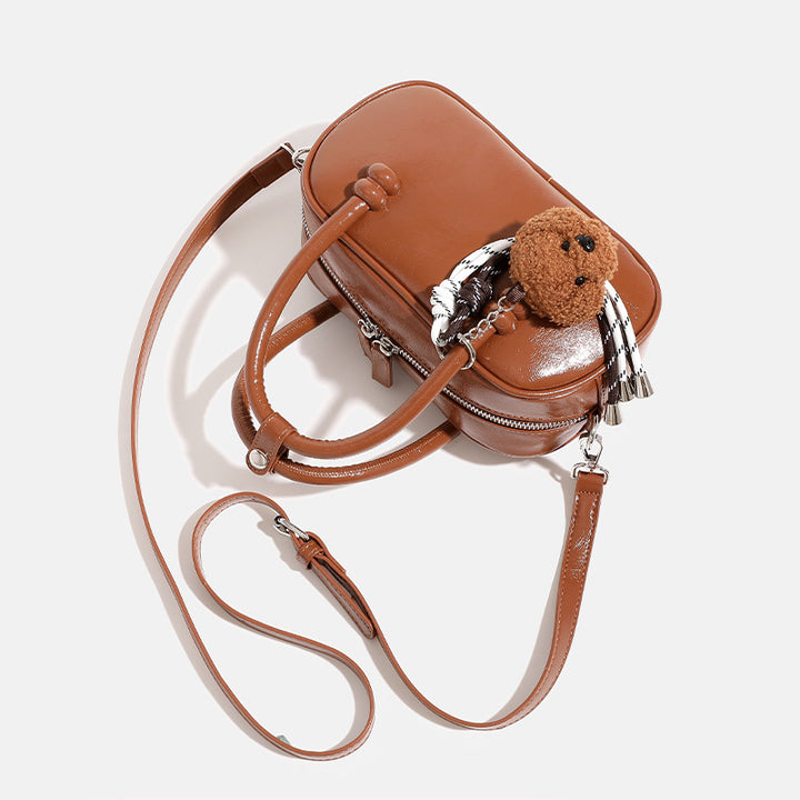 Damen elegante Handtasche mit abnehmbarem Anhänger Nord Taschen