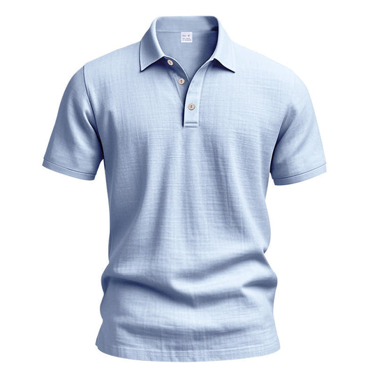 Herren Poloshirt aus atmungsaktiver Baumwolle