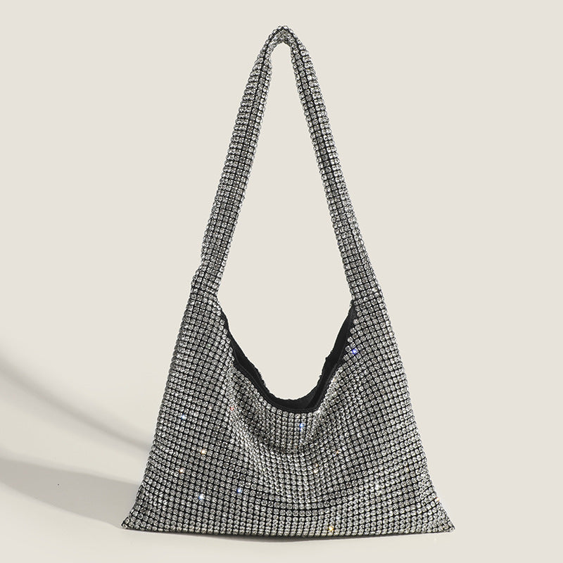Damen Umhängetasche mit funkelndem Strassdesign Nord Taschen