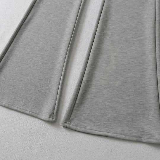 Damen Hochgeschnittene Schlag‑Jogginghose mit Umschlagbund und Kordel Nord Taschen
