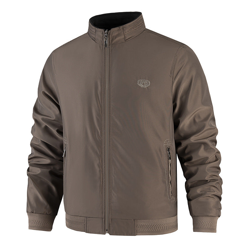 Herren Modische Übergangsjacke mit hohem Kragen und praktischen Seitentaschen Nord Taschen