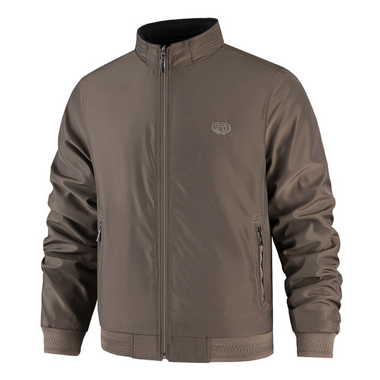 Herren Modische Übergangsjacke mit hohem Kragen und praktischen Seitentaschen Nord Taschen