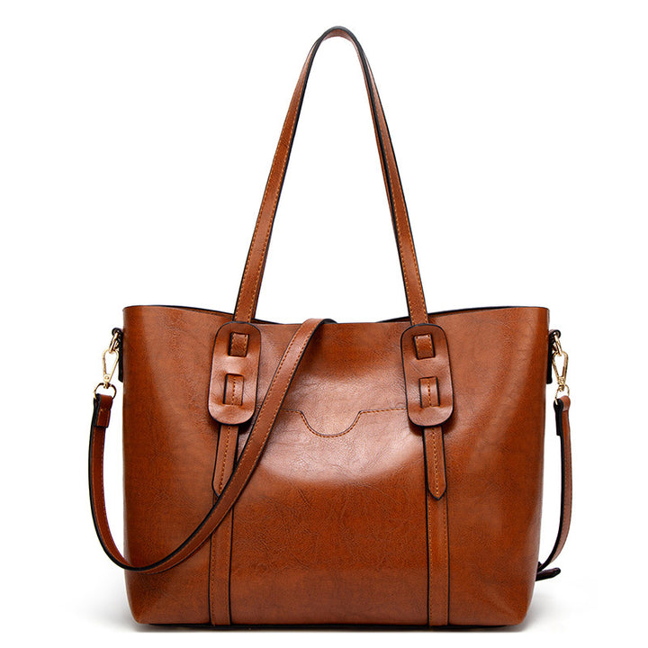 Damen Schultertasche mit elegantem Design und praktischen Fächern Nord Taschen