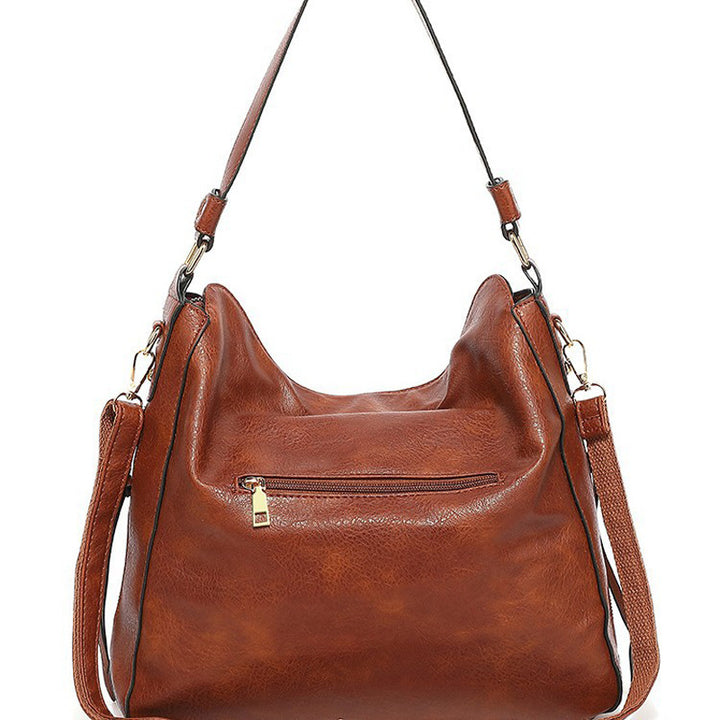 Damen Hobo-Tasche mit eleganter Linienführung und praktischem Faltendesign Nord Taschen