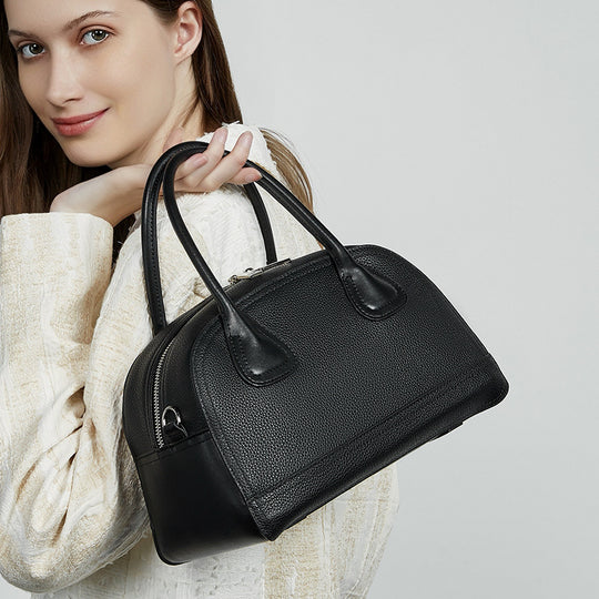 Damen Bolso aus hochwertigem Leder mit abnehmbaren Schulterriemen Nord Taschen