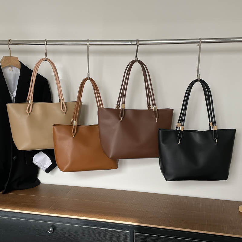 Damen elegante Tote-Bag mit hochwertigen Tragegriffen und praktischen Fächern Nord Taschen