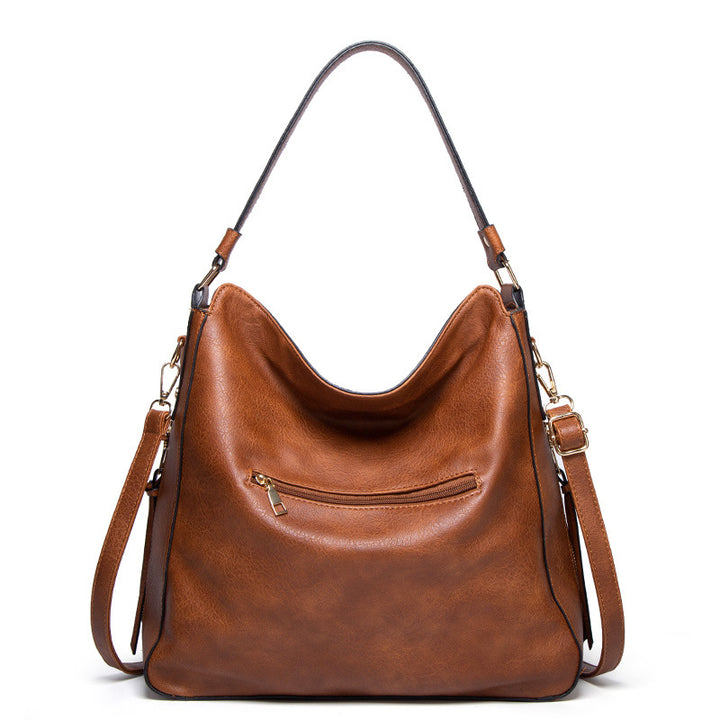 Damen Hobo-Tasche aus hochwertigem Kunstleder mit geräumigem Innenleben Nord Taschen