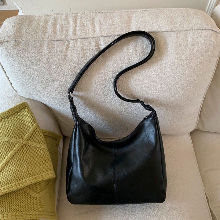 Damen elegante Hobo-Tasche aus hochwertigem Leder Nord Taschen
