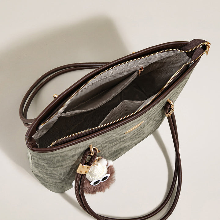 Damen modische Tragetasche aus hochwertigem Kunstleder Nord Taschen