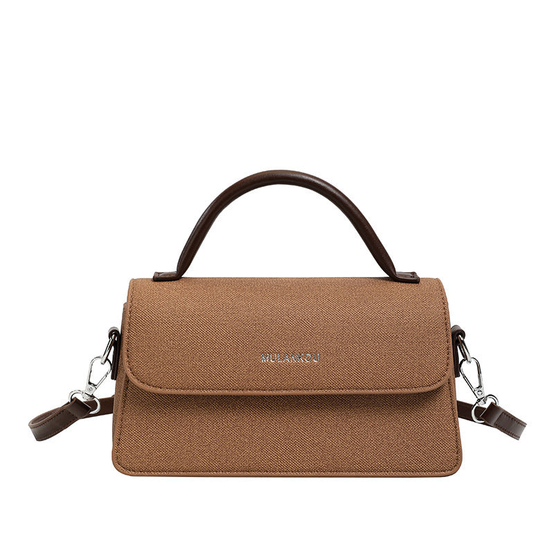 Damen Handtasche im eleganten Koffer-Design mit abnehmbarem Schulterriemen Nord Taschen