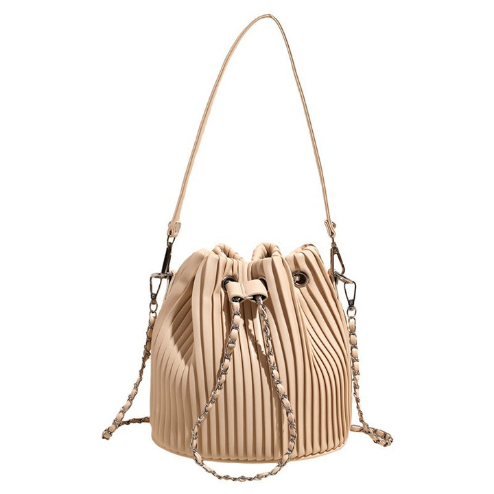 Damen Hobo-Tasche mit strukturiertem Falten-Design Nord Taschen