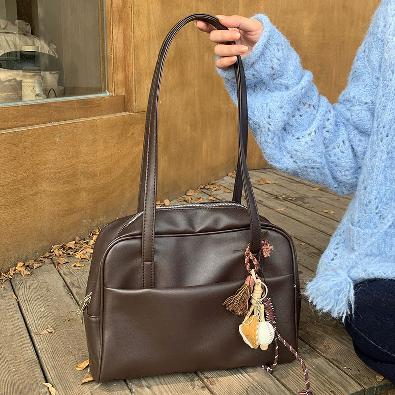 Damen Handtasche im minimalistischen Design mit eleganter Struktur Nord Taschen