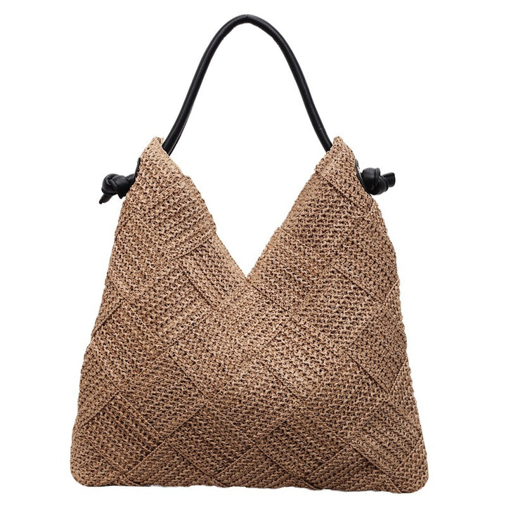 Damen strukturiert Schultertasche aus hochwertigem Material Nord Taschen