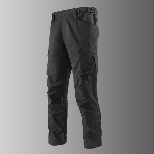 Herren Outdoor-Cargohose mit elastischem Bund, vorgeformten Knien und Multifunktions-Taschen Nord Taschen