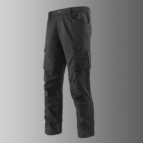 Herren Outdoor-Cargohose mit elastischem Bund, vorgeformten Knien und Multifunktions-Taschen Nord Taschen