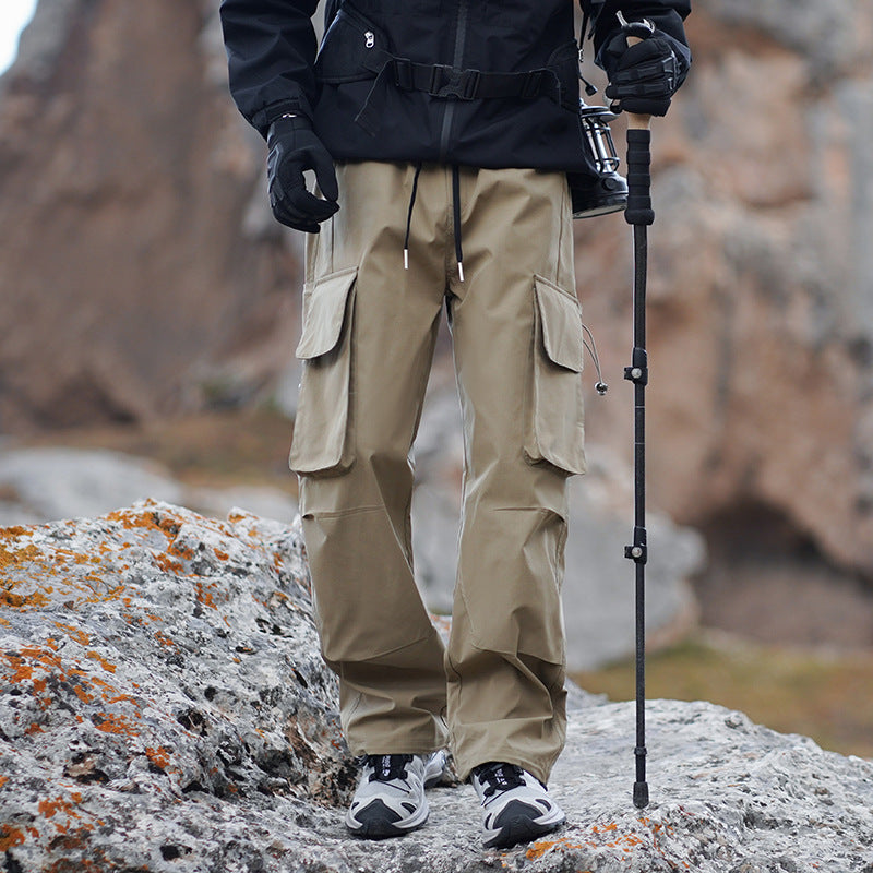 Herren Technische Outdoor-Cargohose mit Multifunktionstaschen und Stretcheinsätzen Nord Taschen