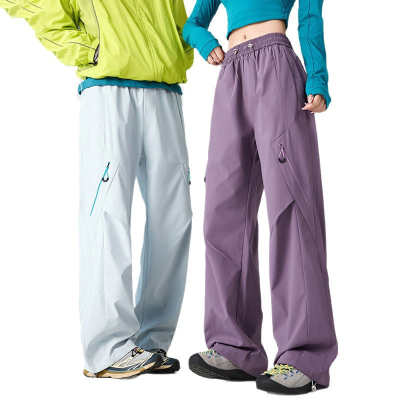 Herren Weite technische Cargo-Hose mit Utility-Taschen und elastischem Bund Nord Taschen