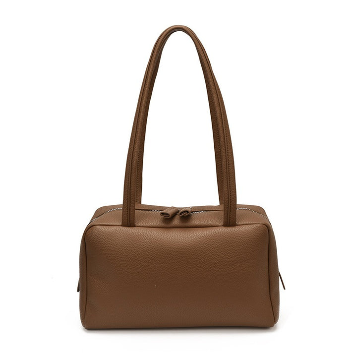 Damen elegante Handtasche mit strukturiertem Leder und praktischen Fächern Nord Taschen