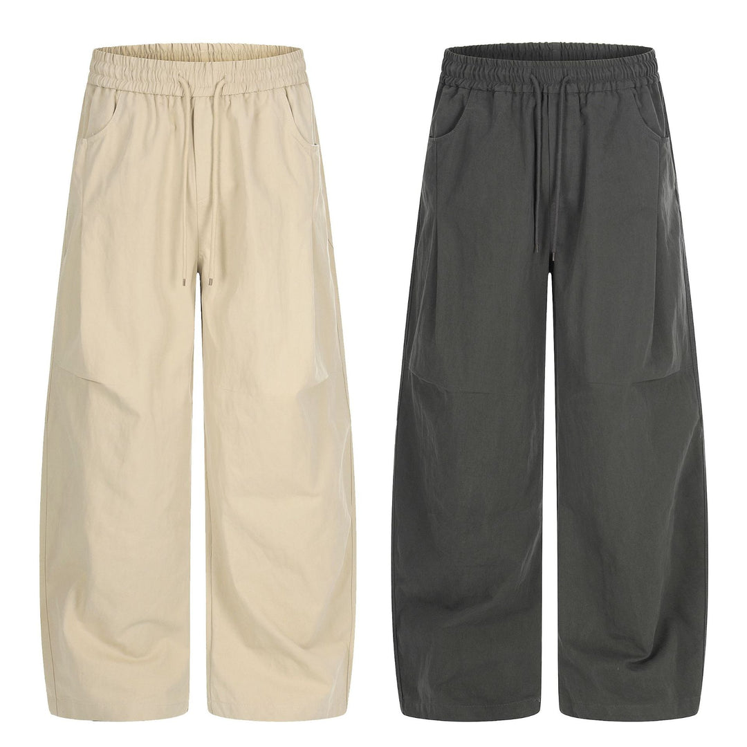 Damen Weite Culotte‑Hose mit elastischem Tunnelzugbund und großen Eingrifftaschen Nord Taschen