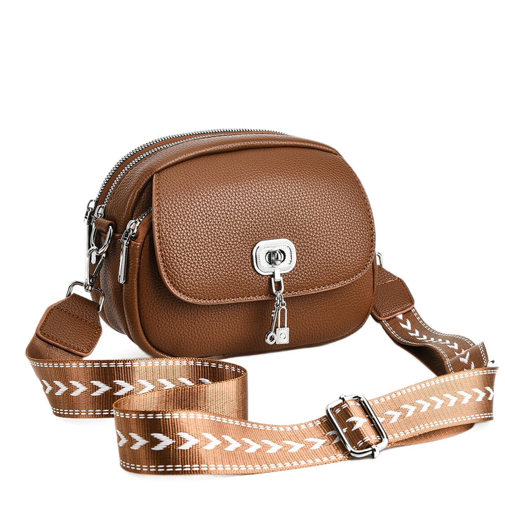 Damen Crossbody Tasche mit modischem Gurt Nord Taschen