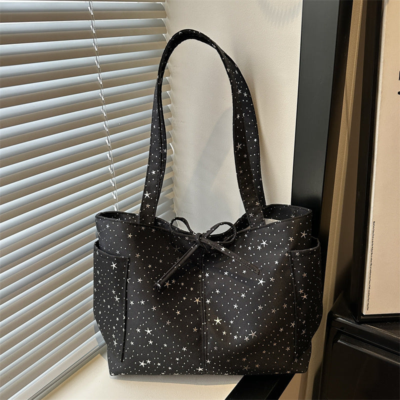 Damen Tote-Bag mit funkelndem Sternenmotiv Nord Taschen