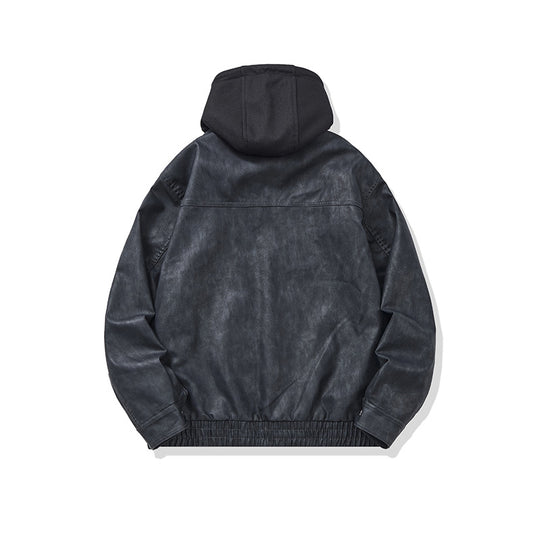 Herren Kapuzen-Canvasblouson im Boxy‑Cut mit Utility‑Details Nord Taschen