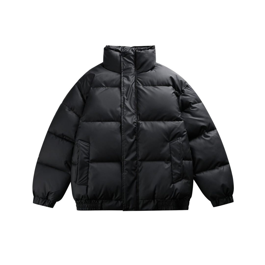 Damen Gefütterte Oversize-Steppjacke mit hohem Stehkragen Nord Taschen