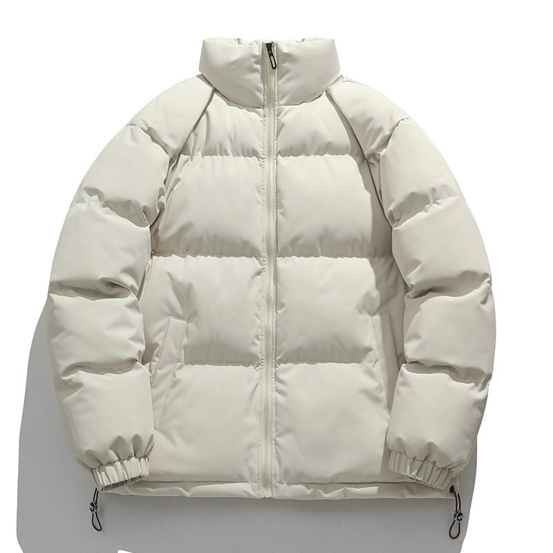 Unisex Wattierte Stepp-Übergangsjacke mit hohem Kragen und verstellbarem Saum Nord Taschen