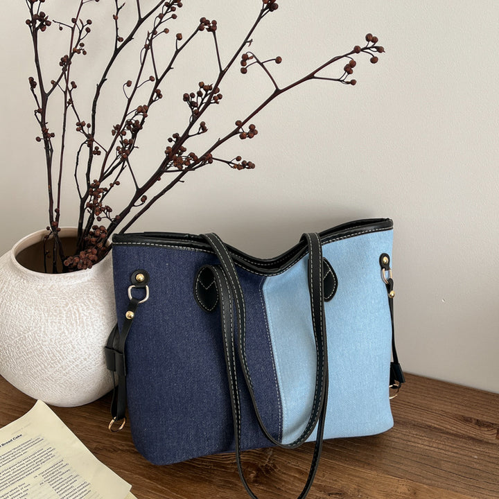 Damen Stofftasche mit robustem Design und eleganten Griffen Nord Taschen