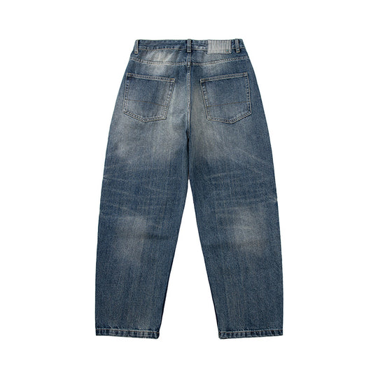 Damen Weite High‑Waist Jeans im Baggy‑Cut Nord Taschen