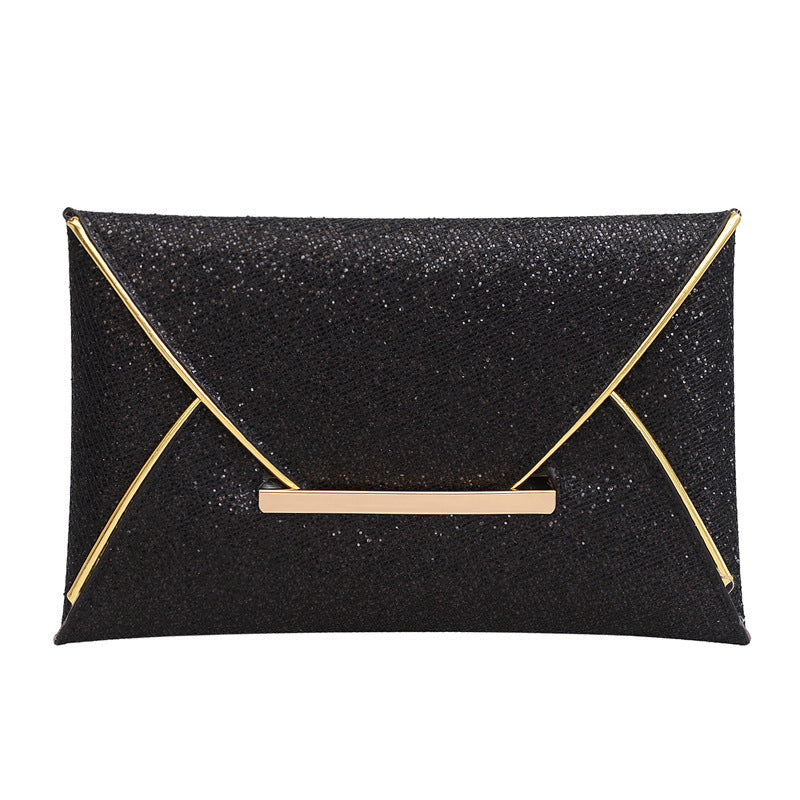 Damen Glamouröse Clutch-Tasche mit funkelndem Strass und eleganten Metallelementen Nord Taschen
