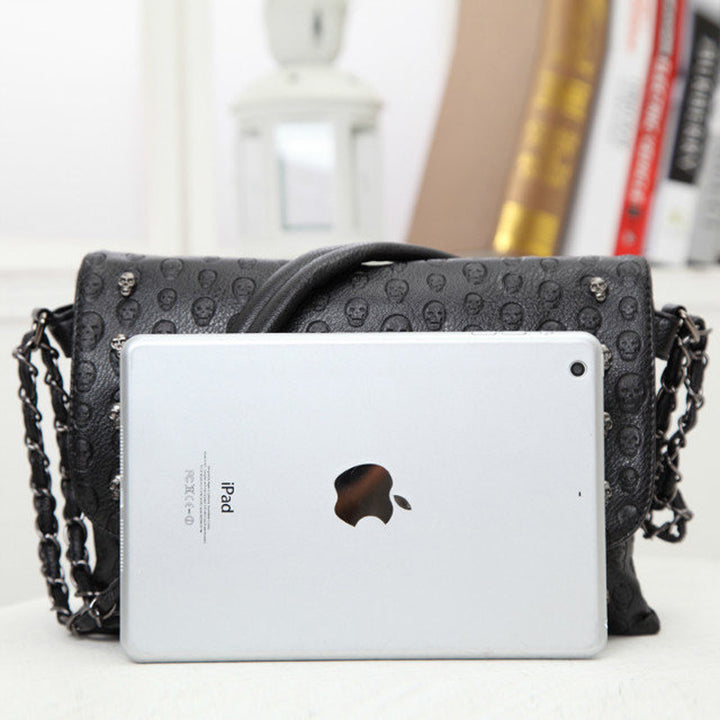 Damen Clutch-Tasche mit edlem Muster und abnehmbarem Schulterriemen Nord Taschen