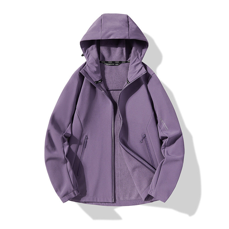 Herren Leichte Softshell-Kapuzenjacke mit Fleece-Innenfutter und wasserabweisender Oberfläche Nord Taschen