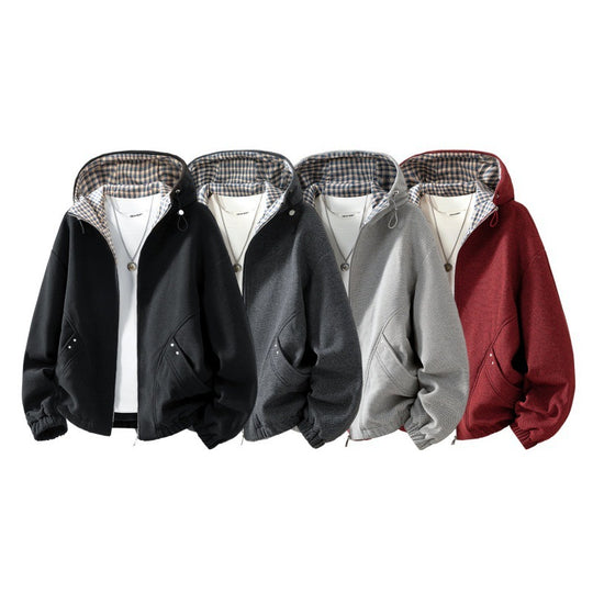 Damen Stylische Übergangsjacke mit Fleecefutter Nord Taschen