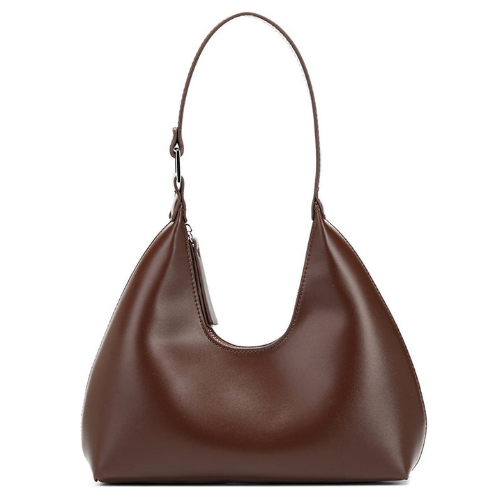 Damen modische Schultertasche im minimalistischen Design mit praktischem Reißverschluss Nord Taschen