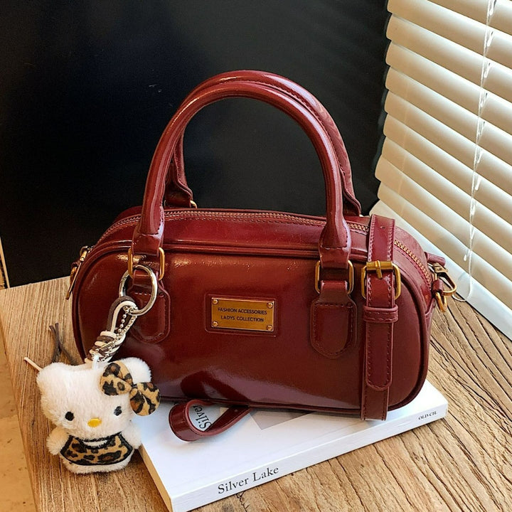 Damen elegante Handtasche mit abnehmbarem Anhänger Nord Taschen