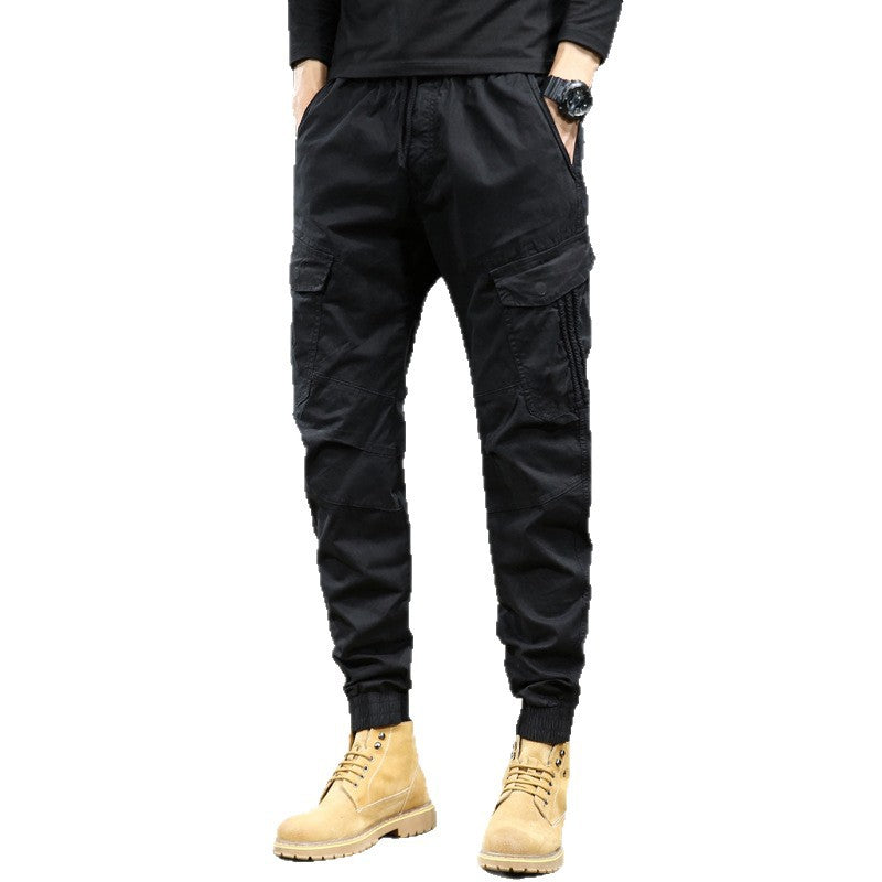 Herren Tapered-Cargo‑Jogger mit geripptem Knöchelabschluss und verstärkten Kniepaneelen Nord Taschen