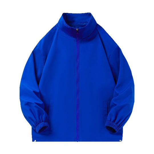 Unisex Leichte Windjacke mit hochabschließendem Stehkragen, Elastikbündchen & verstellbarem Kordelzugsaum Nord Taschen