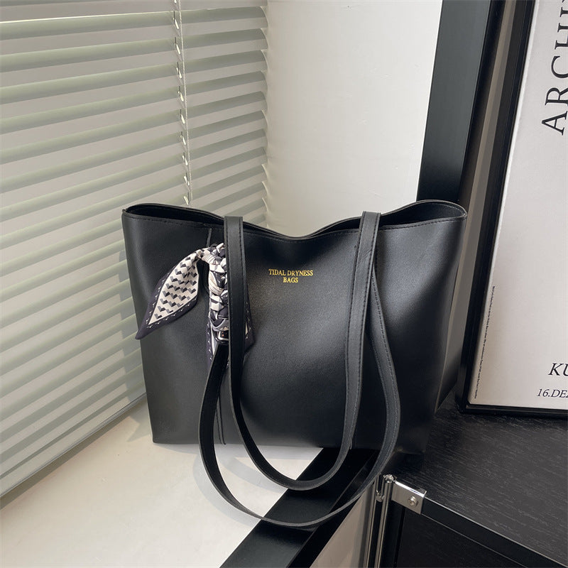 Damen elegante Shopper-Tasche mit floralem Kordeldetail Nord Taschen