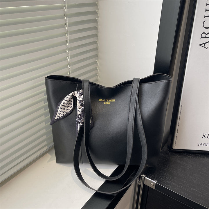 Damen elegante Shopper-Tasche mit floralem Kordeldetail Nord Taschen