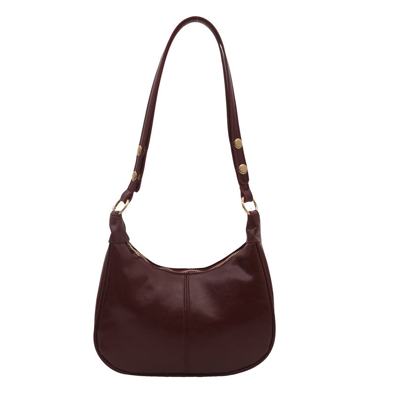 Damen modische Umhängetasche mit eleganten Knopfdetails Nord Taschen