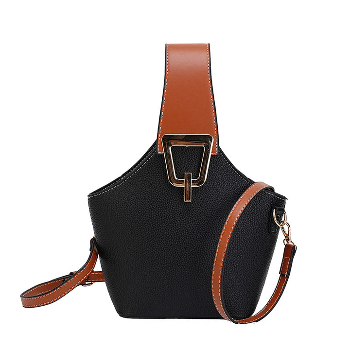 Damen Tragetasche im modernen Design mit elegantem Kettenverschluss Nord Taschen