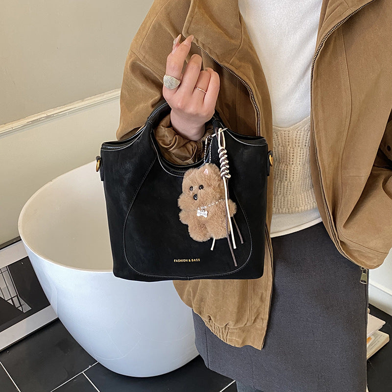 Damen modische Handtasche mit praktischem Innenfächersystem Nord Taschen