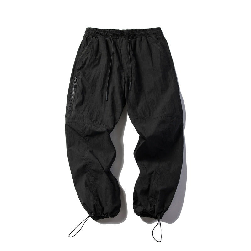 Unisex Technische Cargo-Hose im Baggy-Schnitt mit Tunnelzugbund und verstellbaren Beinabschlüssen Nord Taschen